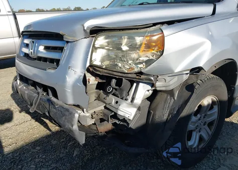 2006 Honda Pilot Lx из США, поврежденный, VIN 5FNYF28136B002930